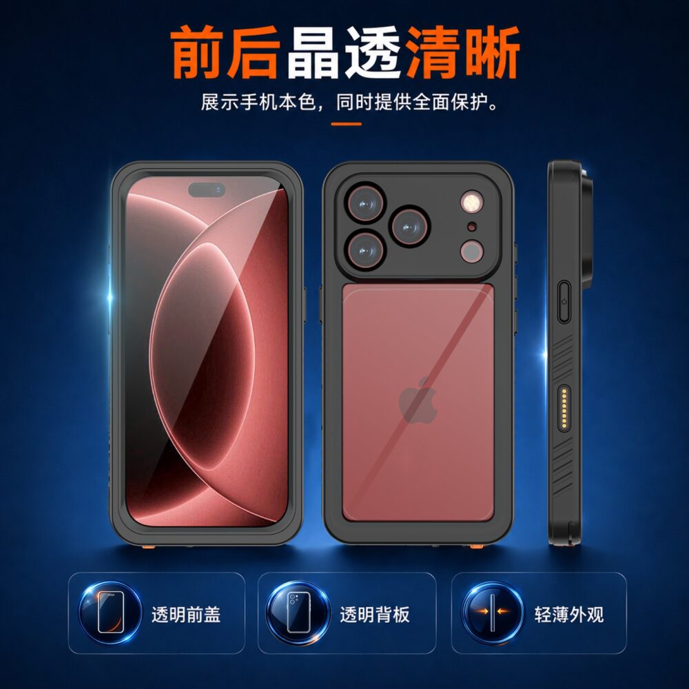 FS系列 防水手機殼（iPhone 18 Pro / 18 Pro Max）